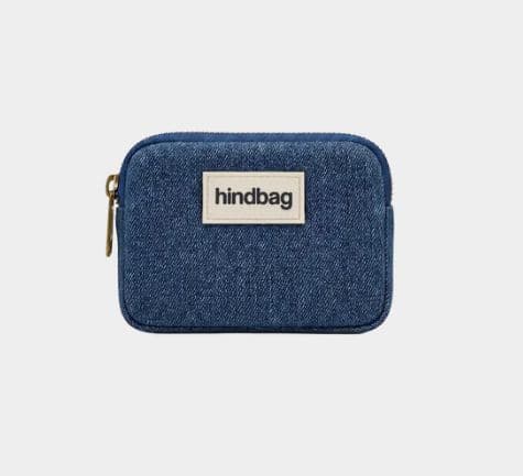 Porte monnaie Lili denim bleu foncé
