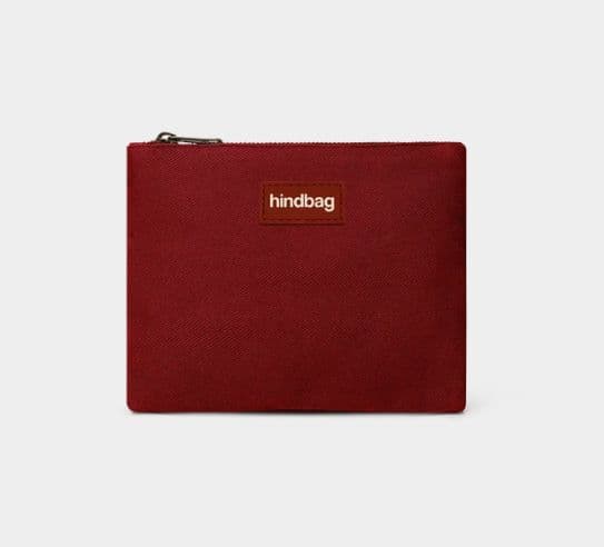 Pochette Lou bordeaux