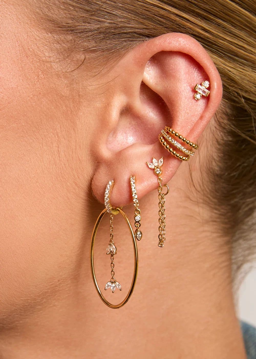 EARCUFF - SHINY CAMDEN