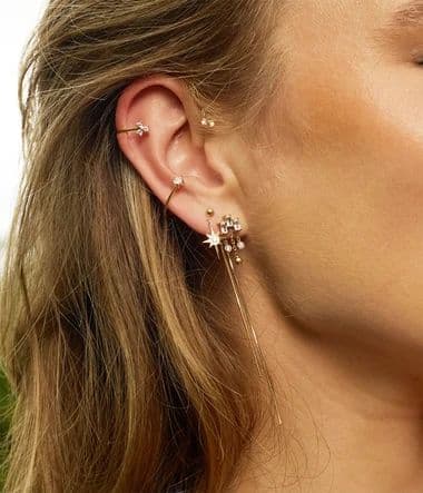 Bijou d'oreille Essenza - Gauche