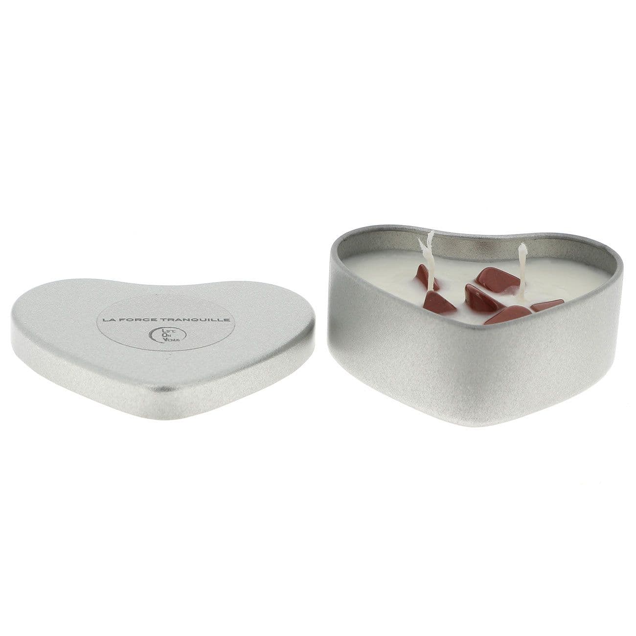 Bougie parfumée Coeur – LA FORCE TRANQUILLE