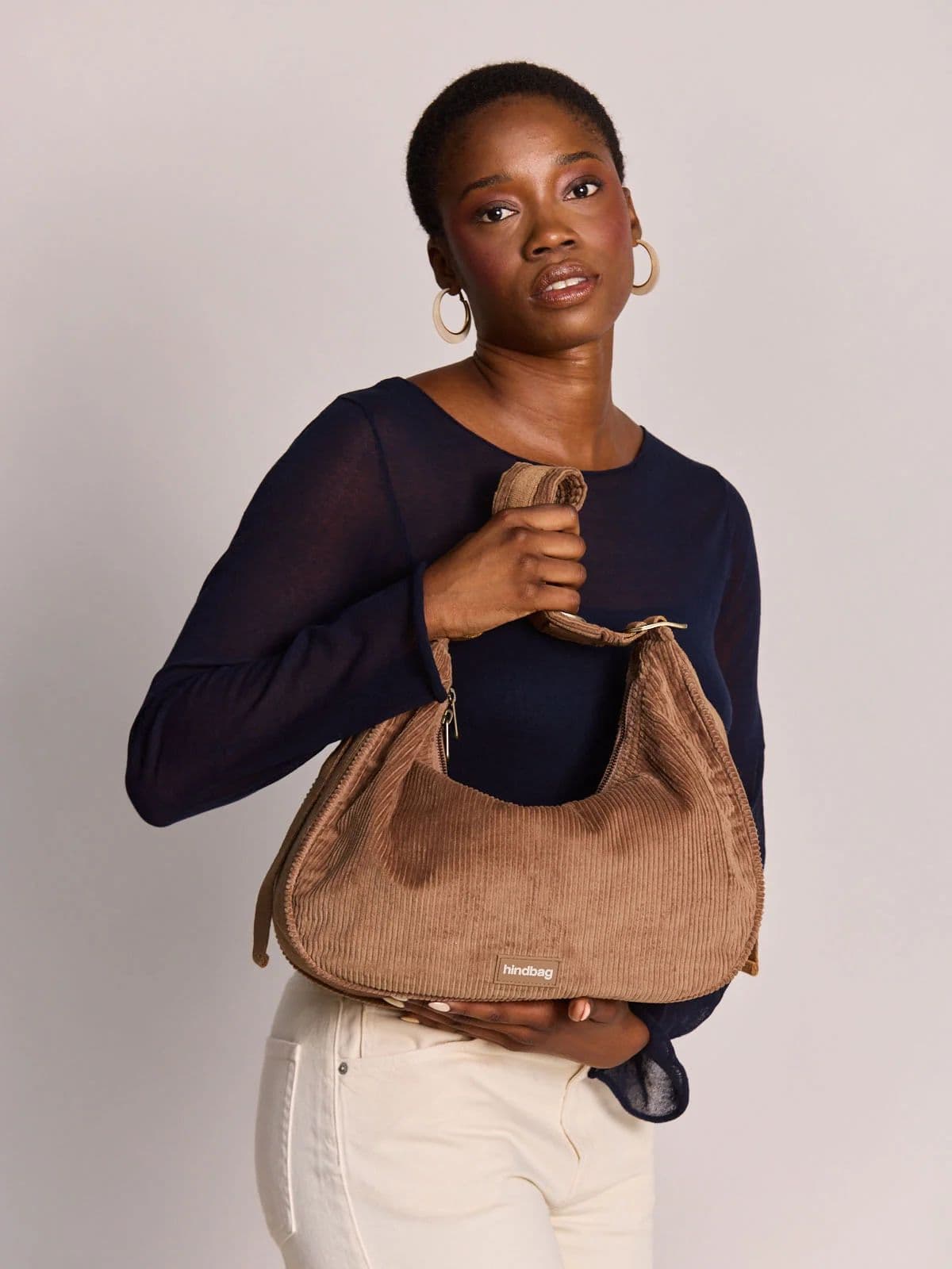 Sac à main Bianca velours macchiato