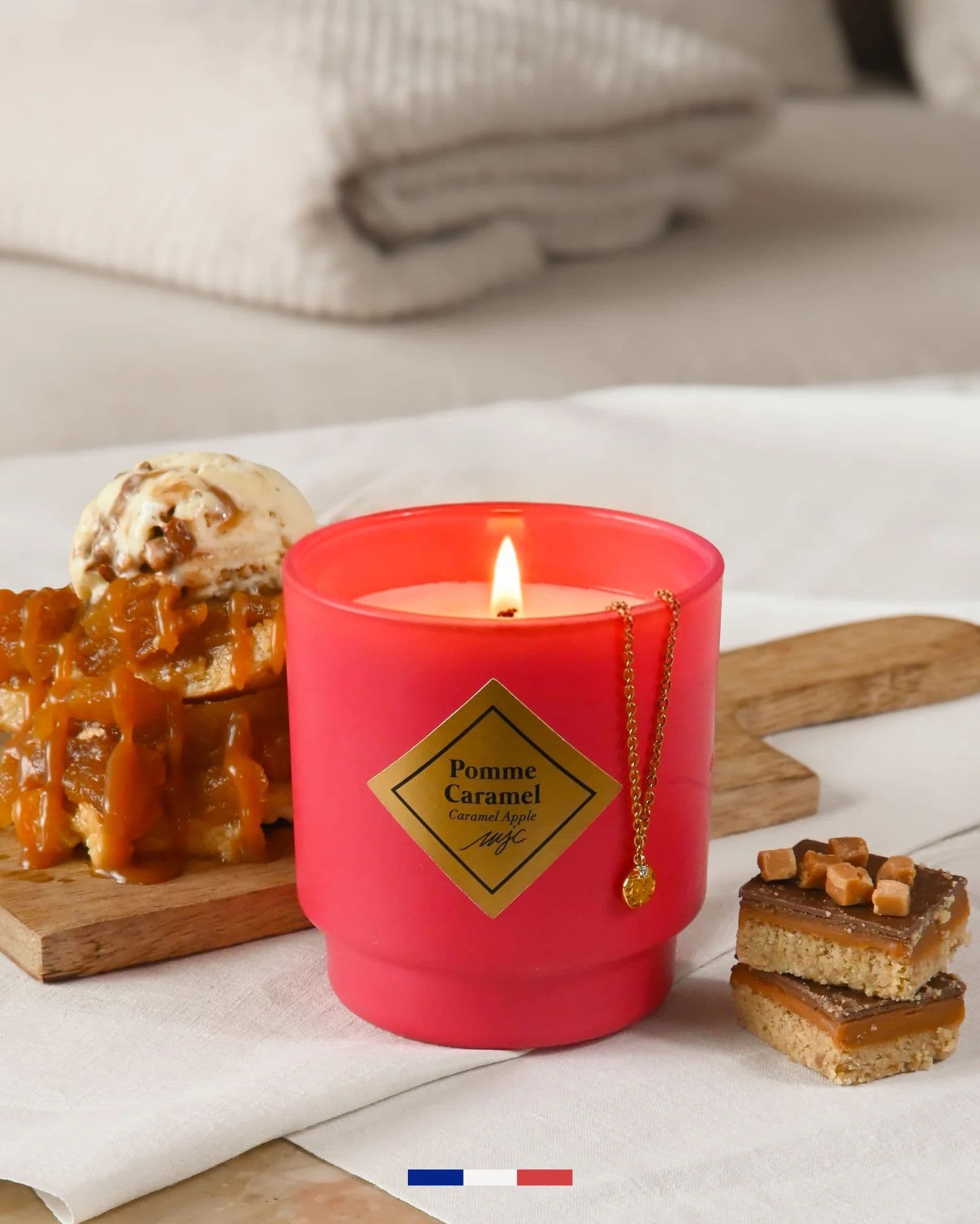 Bougie bijou Pomme Caramel