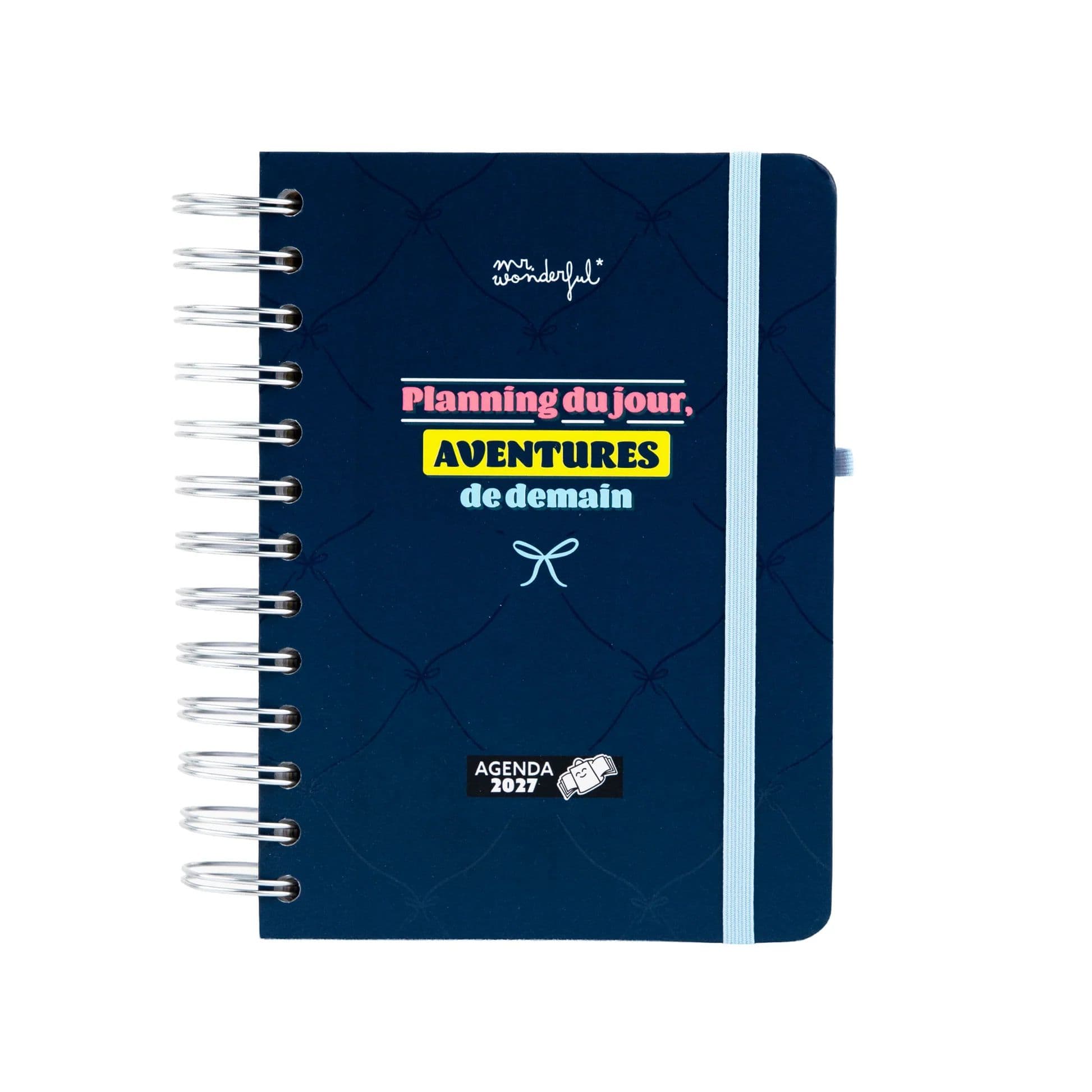 Agenda Journalier 2027 petit format - Planning du jour, aventures de demain