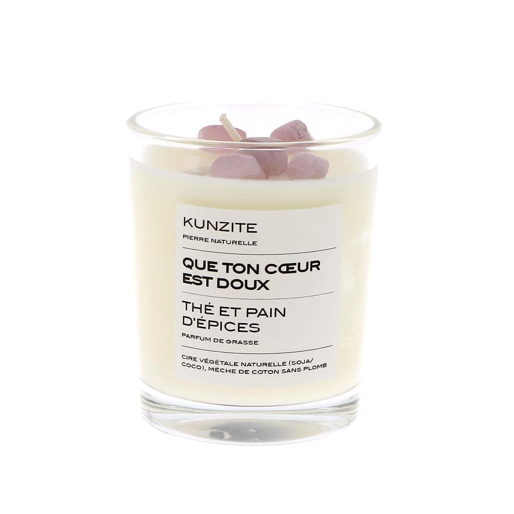 Bougie parfumée-QUE TON COEUR EST DOUX