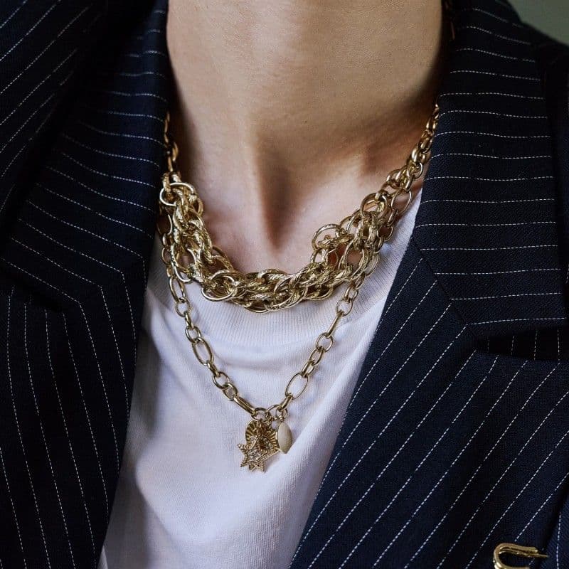Collier Lucky charms cœur