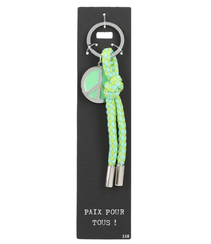 Porte-clés - Paix Pour Tous !