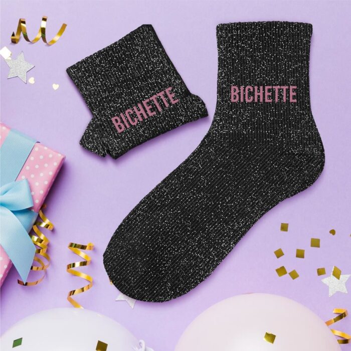 Chaussettes à paillettes - Bichette 36-42